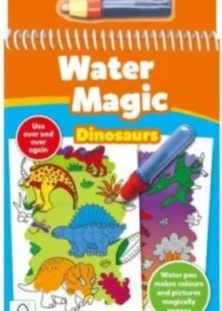 LIBRETA PARA COLOREAR WATER MAGIC DINOSAURS