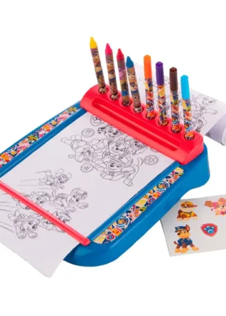 ESTACION PORTATIL DE DIBUJO ROLL &GO PATRULLA CANINA