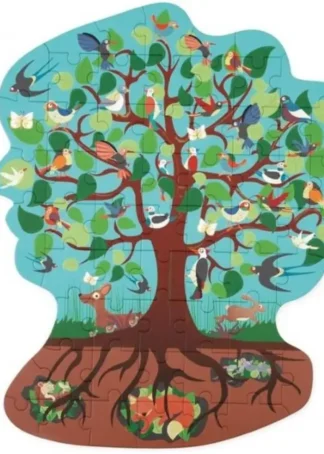 PUZLE CONTORNO PAJAROS