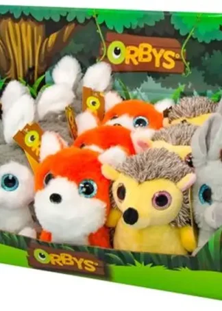 EXP 12 PELUCHES ORBYS ANIMALITOS