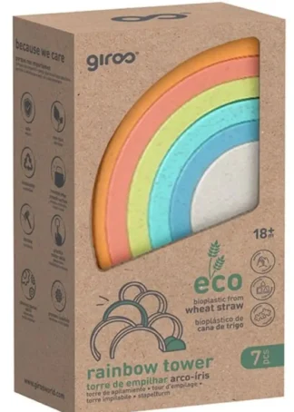 TORRE APILABLE ARCOIRIS 7 PZS BIO PLASTICO GIROS ECO