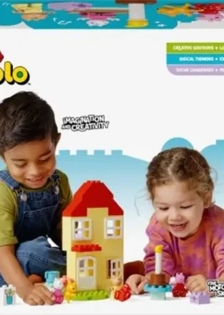 CASA DE CUMPLEAÑOS DE PEPPA PIG LEGO DUPLO