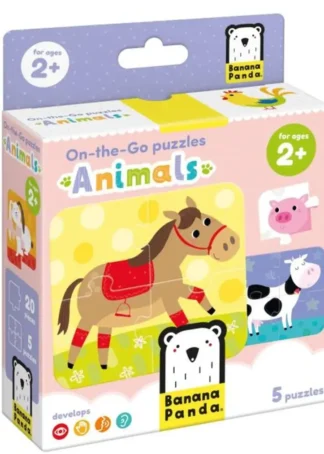 ON THE GO PUZZLE ANIMALS +2 AÑOS