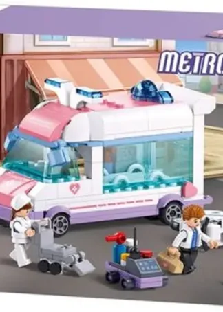 VEHICULO DE EMERGENCIA MEDICA 248 PIEZAS METROPOLIS