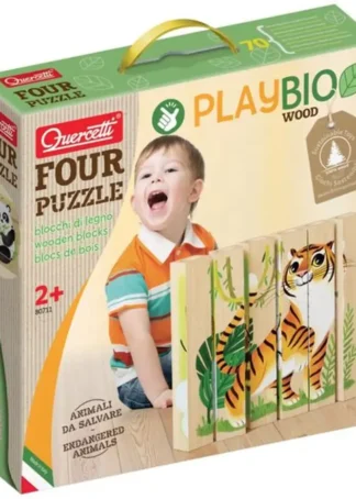 PLAYBIO PUZZLE 4 ANIMALES SELVA 6 PIEZAS