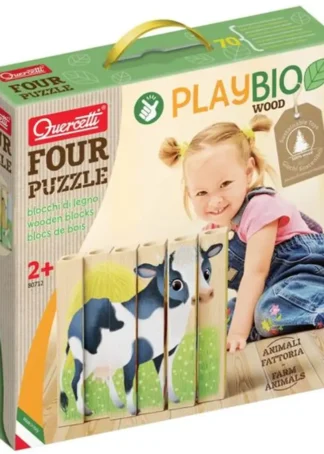 PLAYBIO PUZZLE 4 ANIMALES GRANJA 6 PIEZAS