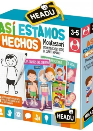 ASI ESTAMOS HECHOS, PRIMER JUEGO CUERPO HUMANO