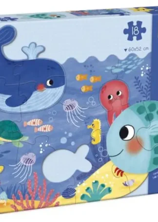 PUZZLE XXL 18 PIEZAS OCEANO