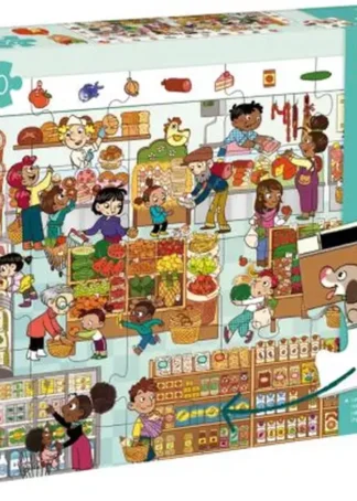 PUZZLE XXL 30 PIEZAS EL MERCADO