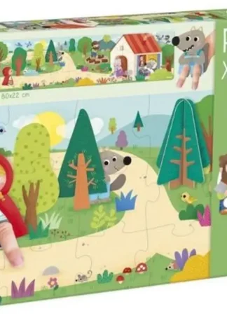 PUZZLE XXL 30 PIEZAS CAPERUCITA ROJA