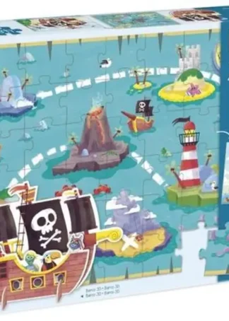 PUZZLE XXL PIRATAS