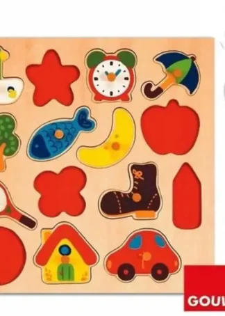 PUZZLE SILUETAS.(15 PZAS)