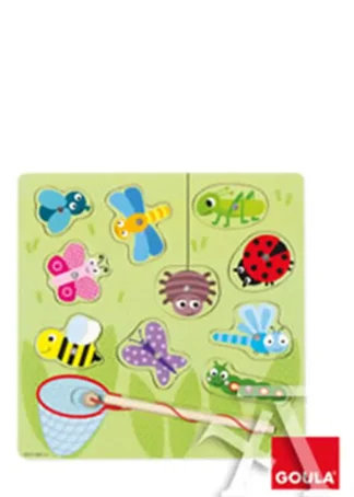 CAZAMARIPOSAS BICHOS PUZZLE MAGNETICO