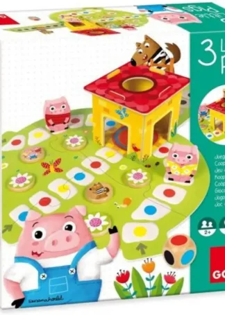 JUEGO COOPERATIVO 3 LITTLE PIGS (JUEGO 3 CERDITOS)