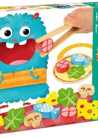 JUEGO HUNGRY MONSTER MADERA