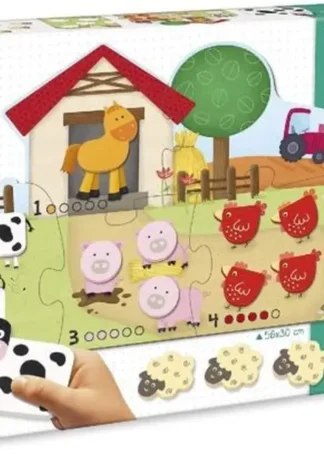 1-5 PUZZLE, APRENDE A CONTAR DE 1 AL 5.