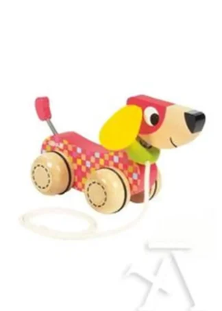 ARRASTRE PERRO MADERA