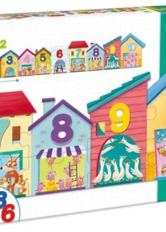 PUZZLE DE 1 A 10 DISET