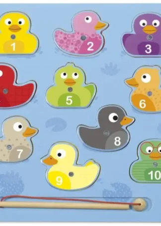 PUZZLE MAGNETICO PESCA PATITOS