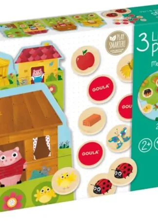 MEMO LOTO LOS TRES CERDITOS