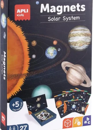 JUEGO MAGNETICO SISTEMA SOLAR 27 PIEZAS