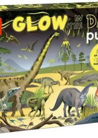 PUZLE BRILLA EN LA OSCURIDAD DINOSAURIOS 60 PIEZAS
