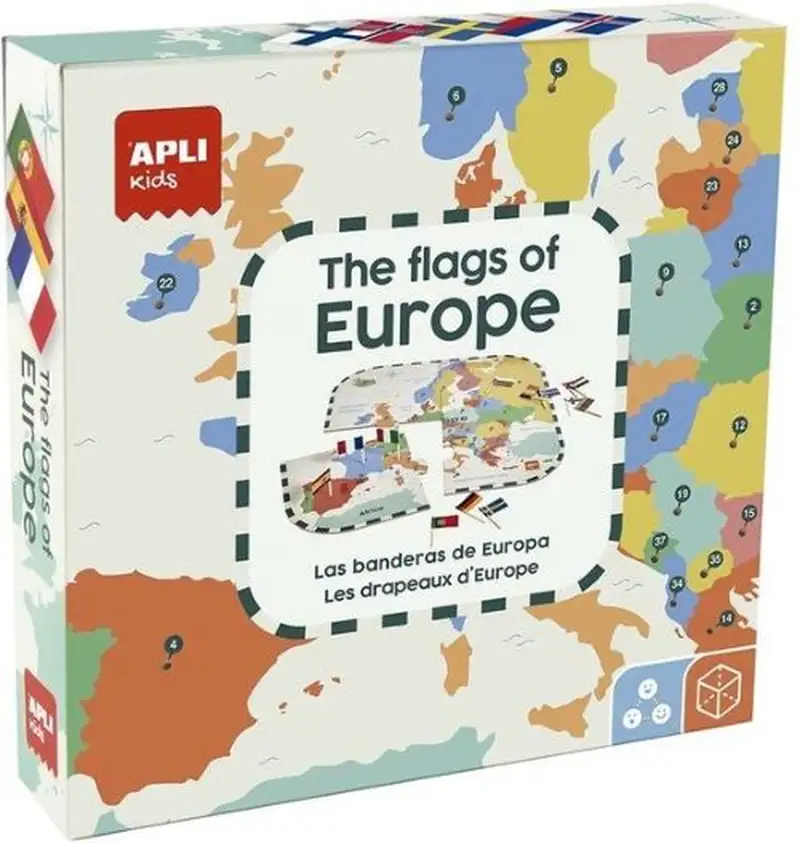 PUZLE BANDERAS DE EUROPA