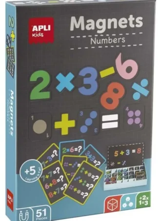 JUEGO MAGNETICO NUMEROS 51 PIEZAS