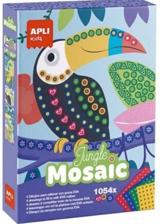 PUZLE 4 MOSAICOS DE LA JUNGLA