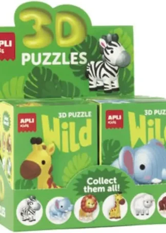 EXP 6 PUZLES 3D WILD MODELOS SURTIDOS