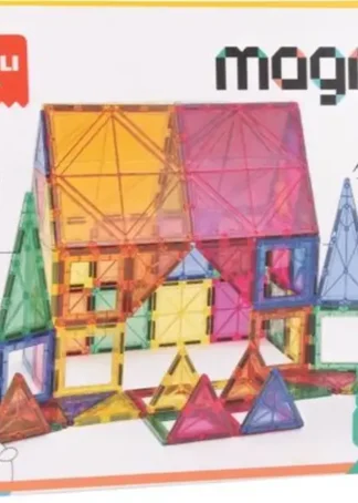 JUEGO MAGNETICO 60 PIEZAS MAGNEX