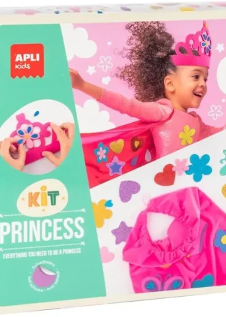 KIT DISFRAZ DIY PRINCESA CON FORMAS PRECORTADAS GOMA EVA