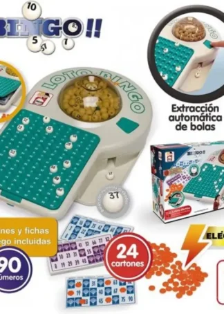 BINGO ELECTRICO 24 CARTONES