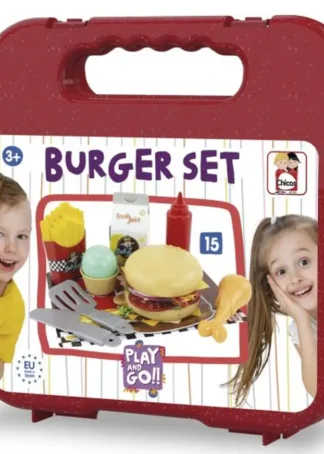 MALETIN BURGUER PLAY ANDO GO +3 AÑOS
