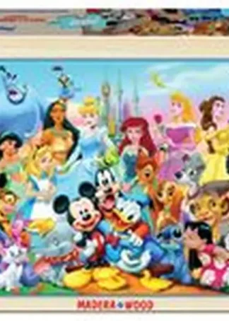 MARAVILLOSO MUNDO DISNEY.(PUZZLE 100 PZAS)
