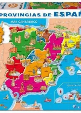 PROVINCIAS DE ESPAÑA.(PUZZLE 150)
