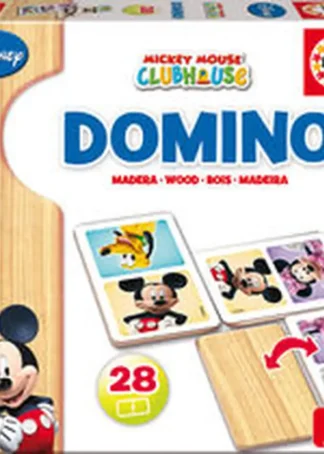 DOMINO MICKEY MINNIE.(28 PZAS MADERA)