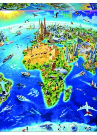 SIMBOLOS DEL MUNDO PUZZLE 2000 PIEZAS