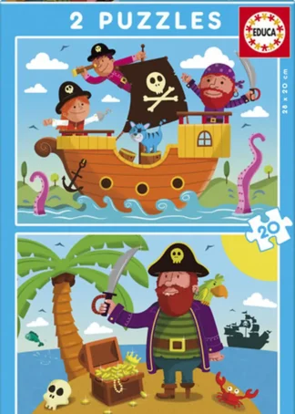 PIRATAS 2 PUZZLES 20 PIEZAS