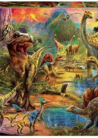 TIERRA DE DINOSAURIOS PUZZLE 1000 PIEZAS