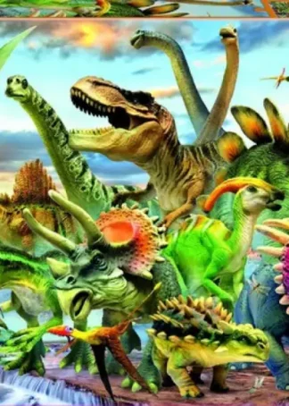 DINOSAURIOS PUZZLE 500 PIEZAS