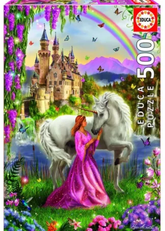 HADA Y UNICORNIO PUZZLE 500 PIEZAS