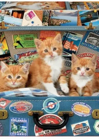 GATITOS VIAJEROS PUZZLE 200 PIEZAS