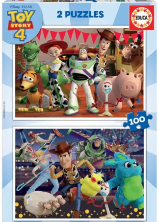 TOY STORY 4 PUZZLE 2X100 PIEZAS
