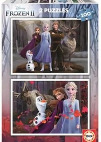 FROZEN 2 2 PUZZLES 100 PIEZAS