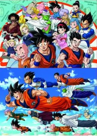 DRAGON BALL PUZZLE 2X100 PIEZAS