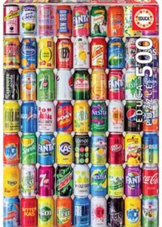 LATA SOBRE LATA PUZZLE 500 PIEZAS