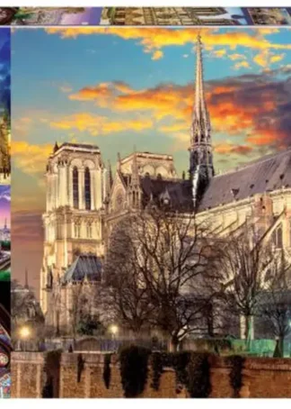 COLLAGE DE NOTRE DAME PUZZLE 1000 PIEZAS