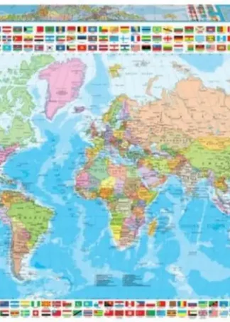MAPAMUNDI POLITICO PUZZLE 1500 PIEZAS