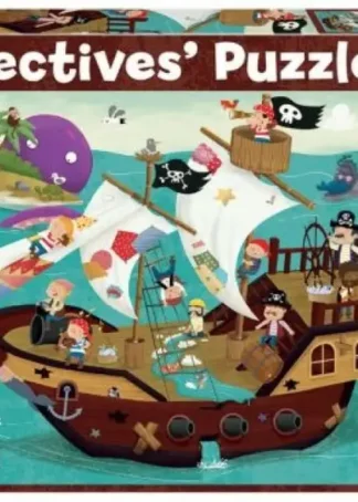 PIRATAS DETECTIVE'S PUZZLES 50 PIEZAS